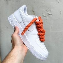 Load image into Gallery viewer, ORANGE / ORANJE Rope Lace  (Any Rope Color Possible)
