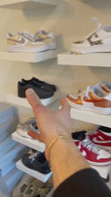 Load and play video in Gallery viewer, Sole Splatter Black AF1 (any 3 colors)
