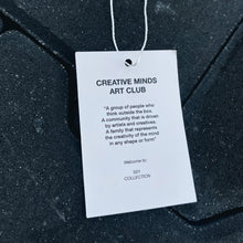 Load image into Gallery viewer, &#39;CREATIVE MINDS ART CLUB&#39; HOODIE BLACK
