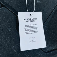 Load image into Gallery viewer, &#39;CREATIVE MINDS ART CLUB&#39; HOODIE BROWN

