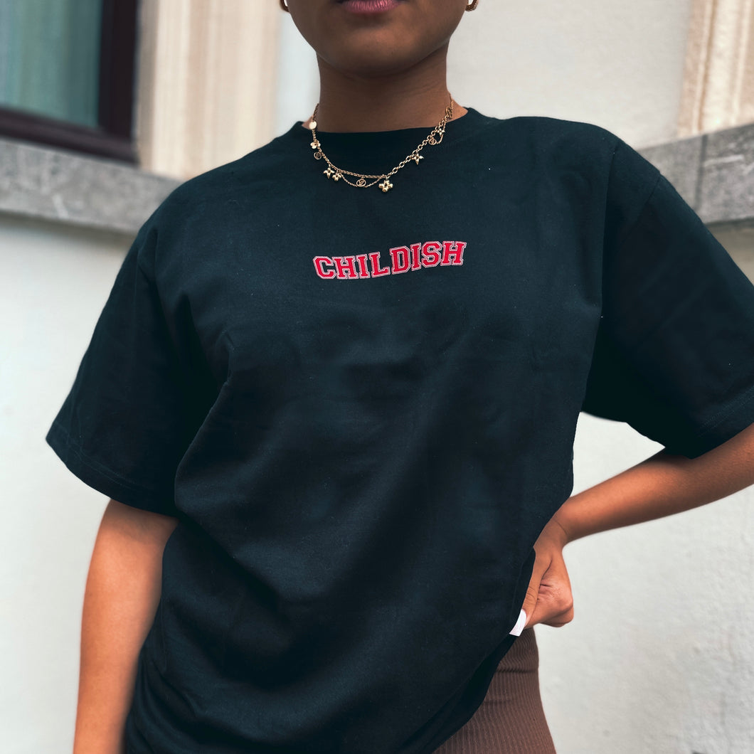 CHILDISH DRIPPY TEDDY T-SHIRT