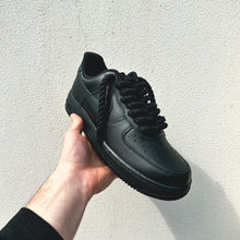 Load image into Gallery viewer, Triple Black Rope Lace  (Any Rope Color Possible)
